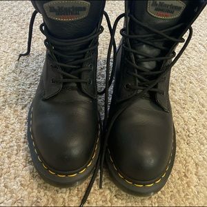 Women's Dr. Martens Maple Side-Zip Black Boots